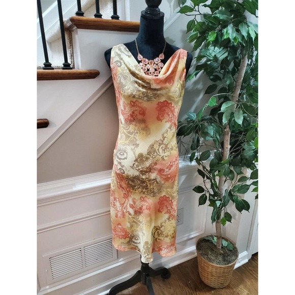 Faith Love & Passion Dresses & Skirts - Faith Love & Passion Women Polyester Sleeveless Cowl Neck Knee Length Dress 8